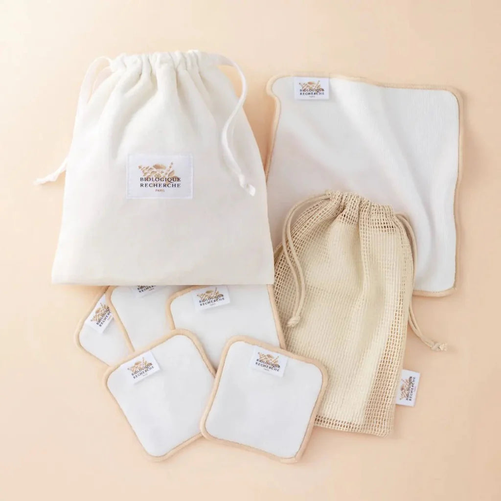 Carres de Soin - Reusable Make-up Removal Set - Biologique Recherche - Aida Bicaj