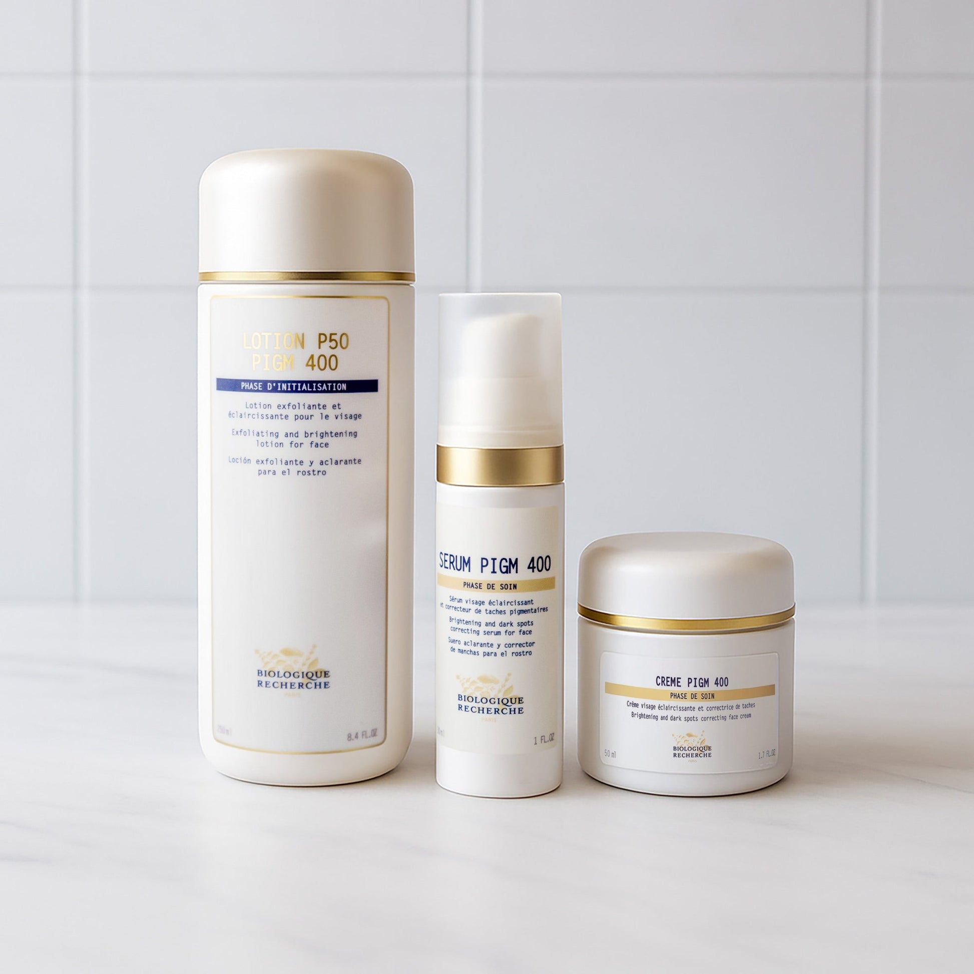 Pigmentation skin essentials currated by Aida - Biologique Recherche